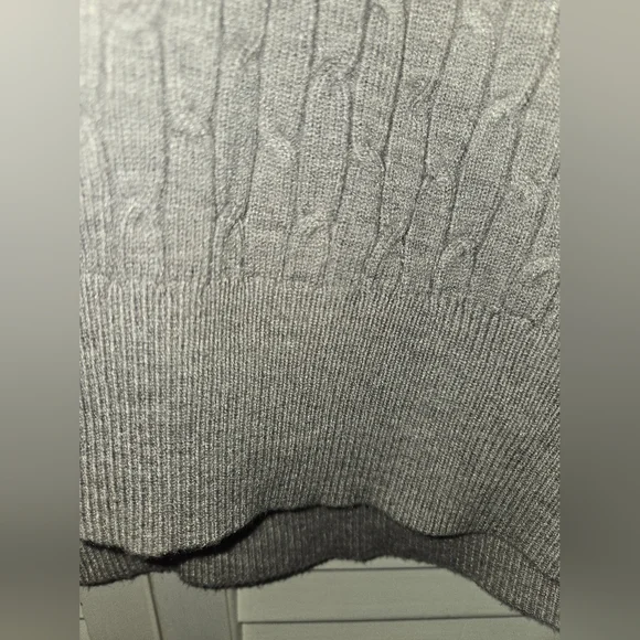 Daisy Women's 2X Gray Knit Sweater and Pants Set - Picture 3 of 15